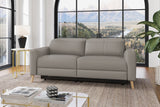 Elodie Leather Dual Recliner Sofa