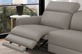 Elodie Leather Dual Recliner Sofa