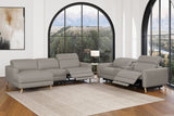 Elodie Leather Recliner Sectional Sofa