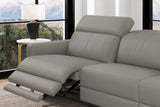 Elodie Leather Recliner Sectional Sofa