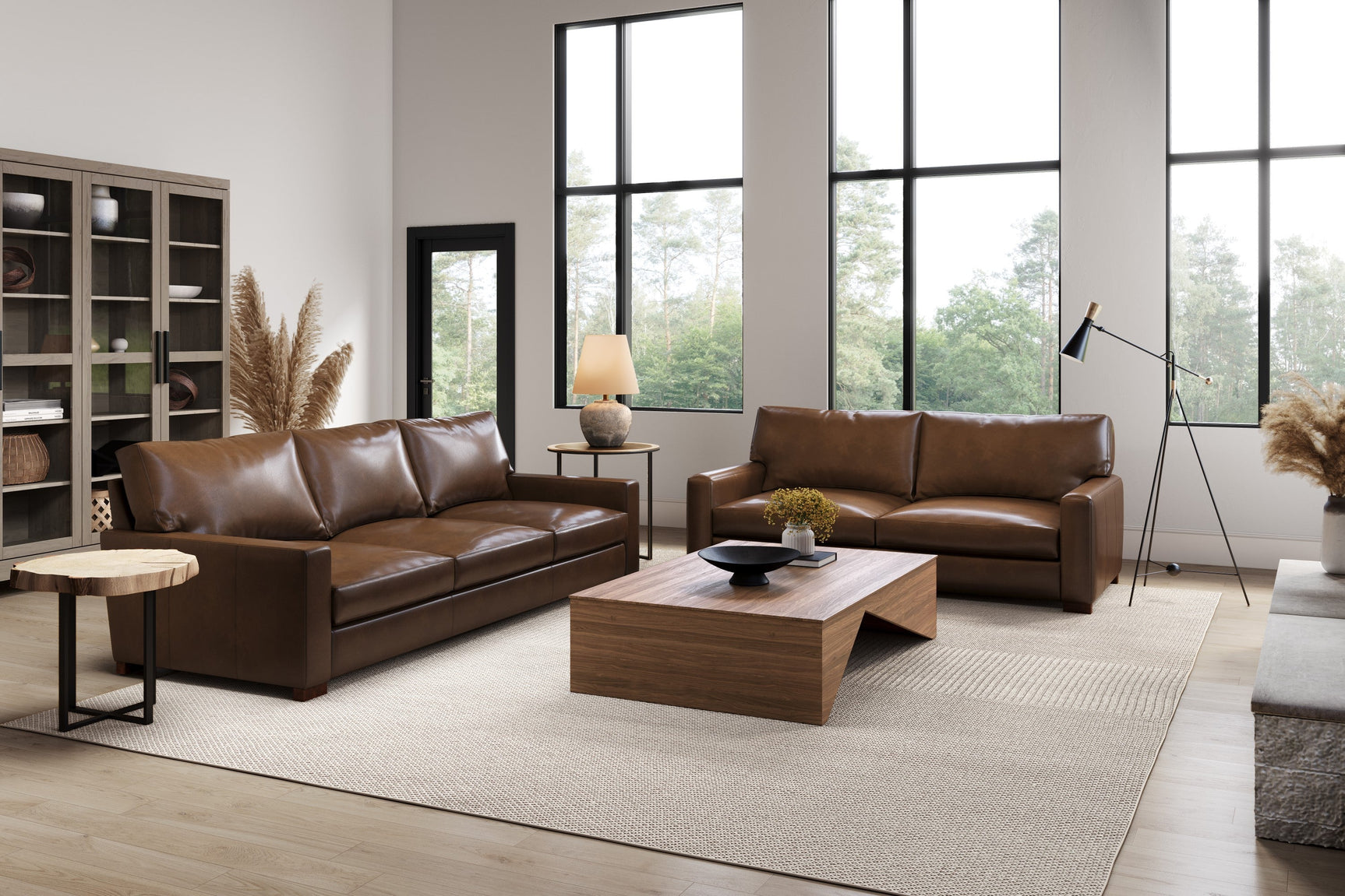 Luton Leather Sofa