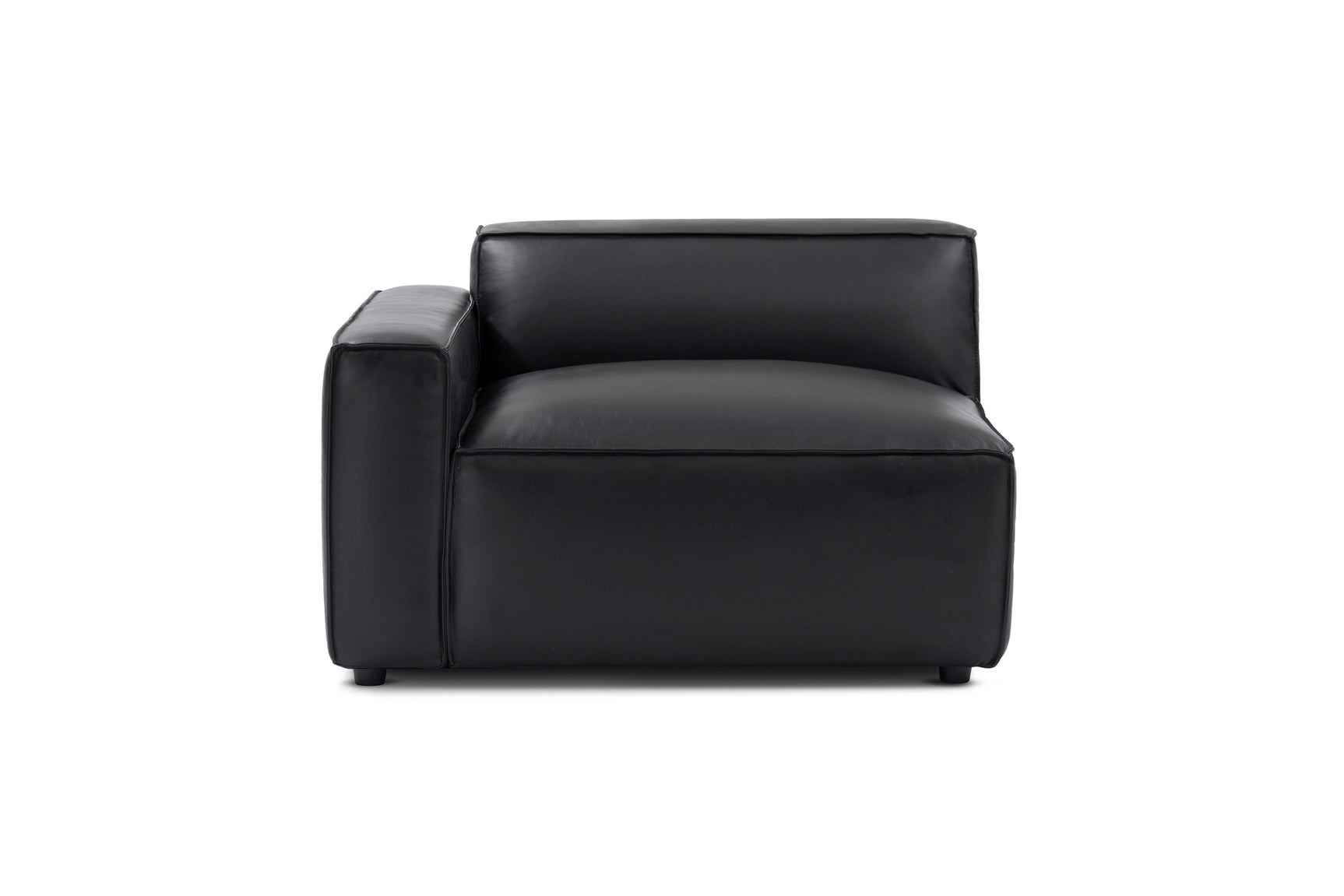 Nathan Leather Left Arm Sofa Module
