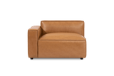 Nathan Leather Left Arm Sofa Module