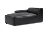 Nathan Leather Left Chaise Sofa Module