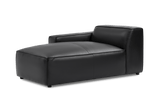 Nathan Leather Left Chaise Sofa Module