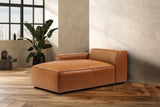 Nathan Leather Left Chaise Sofa Module