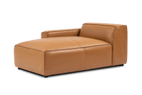 Nathan Leather Left Chaise Sofa Module