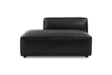 Nathan Leather Left Open-End Sofa Module