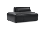 Nathan Leather Left Open-End Sofa Module