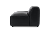 Nathan Leather Left Open-End Sofa Module