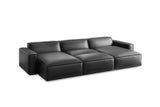 Nathan Leather Modular Bed Sectional Sofa