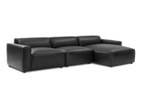 Nathan Leather Modular Sectional Sofa