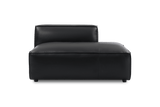 Nathan Leather Right Open-End Sofa Module