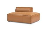 Nathan Leather Right Open-End Sofa Module