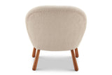 Nova Faux Sheepskin Accent Chair
