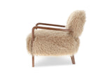Willow Faux Sheepskin Accent Chair
