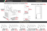 Tuscany XL Cinema Seating – Premium Recliner Seating & Cinema Sofa