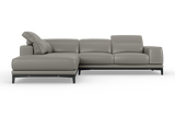 Valletta Leather Corner Sectional Sofa