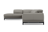 Valletta Leather Corner Sectional Sofa