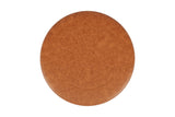 Zoe Leather Ottoman