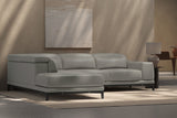 Valletta Leather Corner Sectional Sofa